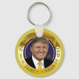 PRESIDENT TRUMP NYCKELRING