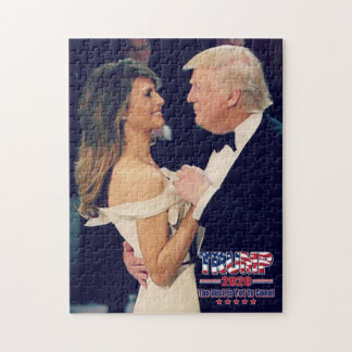 President Trump och Melania Dancing Pussel