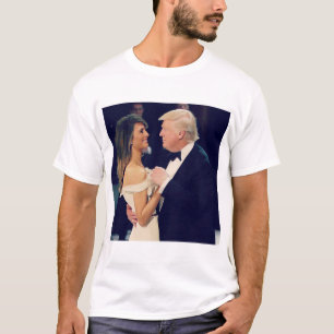 President Trump och Melania Dancing T Shirt