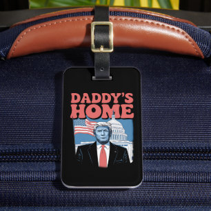 President Trump Pappa är hemma Ta Amerika tillbaka Bagagebricka