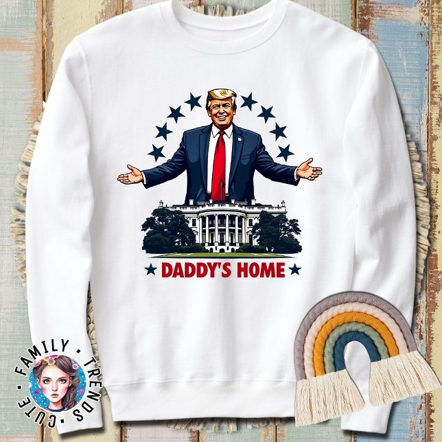 President Trump Pappor Home 2024 Val T Shirt (Skapare uppladdad)