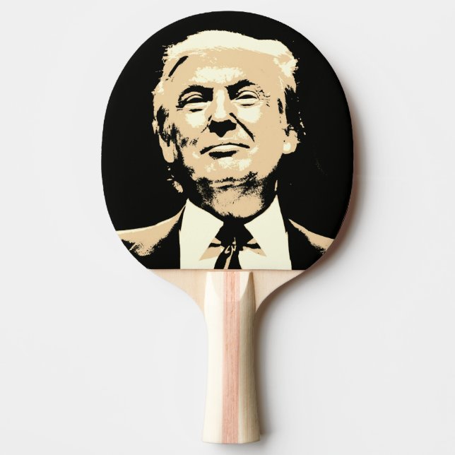 PRESIDENT TRUMP PING PONG PADDLES PINGISRACKET (Framsidan)