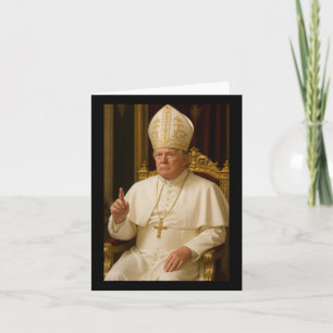 President Trump Pope 2025 Kort