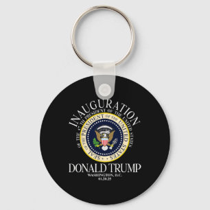 President Trump Seal Inauguration 2025 47th Washin Nyckelring