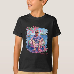 President Trump Shirt Funny Chillin som en Felon T