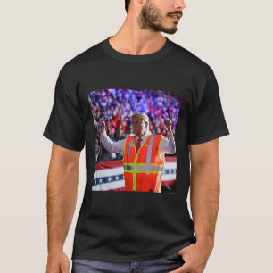 President Trump Soptrastbil Arbetare Väst Mega 202 T Shirt