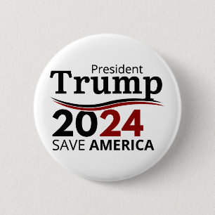 President Trump _ Spara America, Val 2024 Knapp