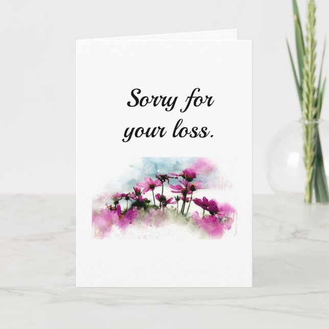 President Trump Sympathy Card Kort (Framsida)