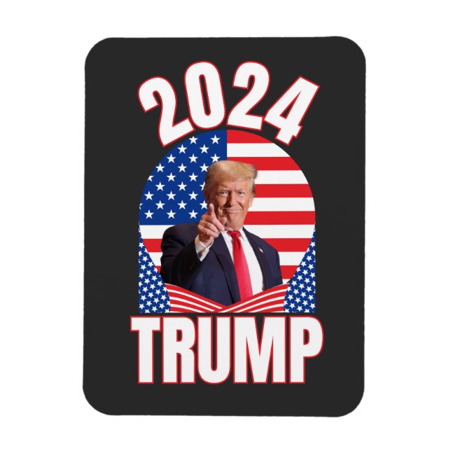 President Trump U.S.A. Magnet (Vertikal)