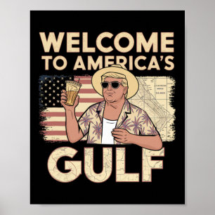 President Trump Välkommen Poster