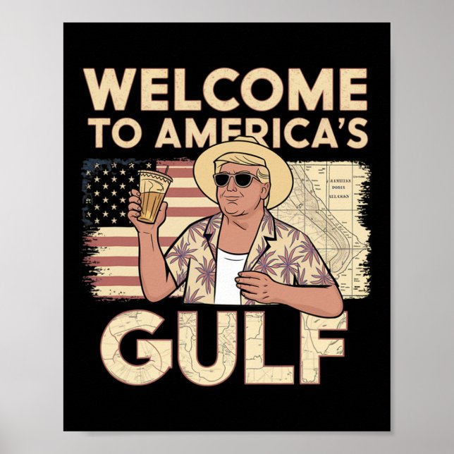 President Trump Välkommen Poster (Framsidan)