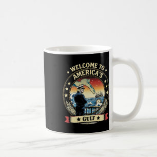 President Trump Välkommen till Amerikas Mexikanska Kaffemugg