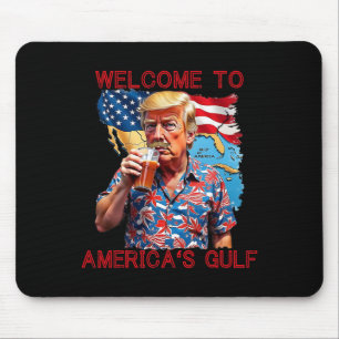 President Trump Välkommen till USA:s Bukt Mexiko 2 Musmatta