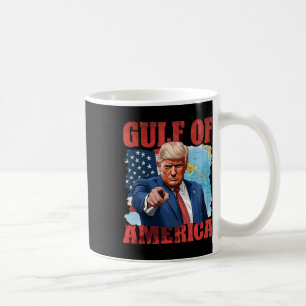 President Trump Välkommen till USA:s Bukt Mexiko 5 Kaffemugg