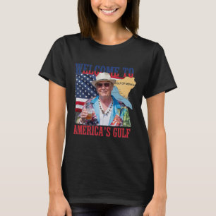 President Trump Välkommen till USA:s Bukt, Mexiko T Shirt