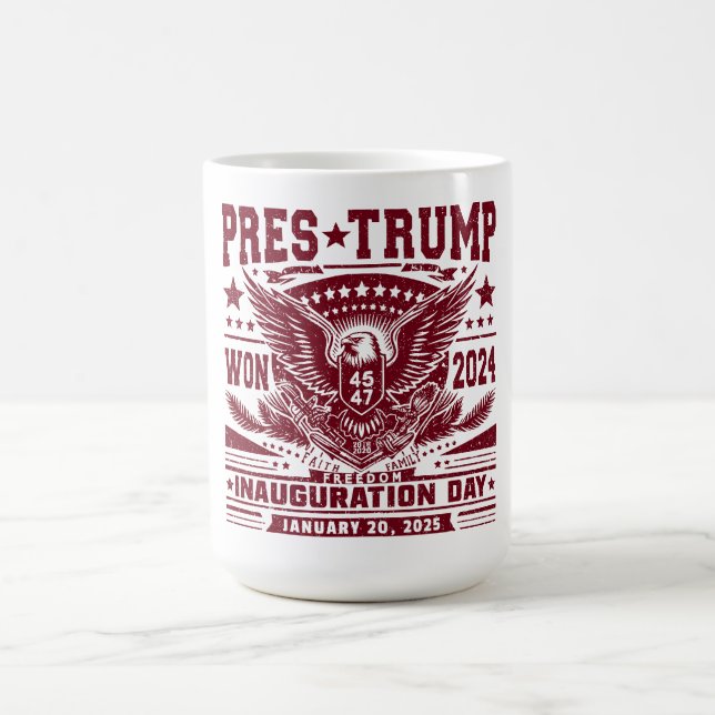 President Trump Vann 2024 Kaffemugg (Center)