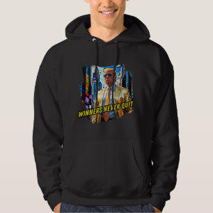 President Trump - vinnarna slutar aldrig Hoodie