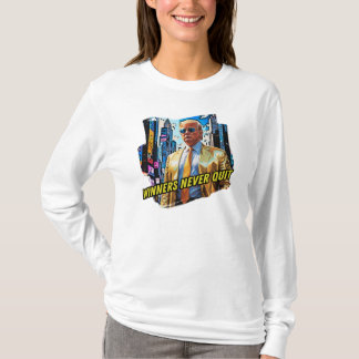 President Trump - vinnarna slutar aldrig T Shirt