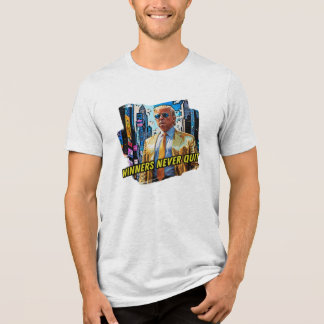 President Trump - vinnarna slutar aldrig T Shirt