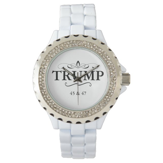 PRESIDENT TRUMP WATCH ARMBANDSUR (Framsida)