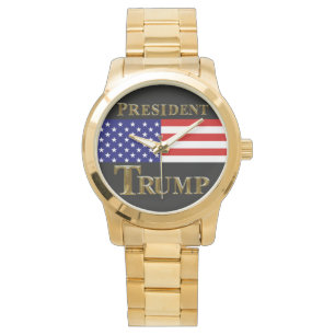 PRESIDENT TRUMP WATCH ARMBANDSUR