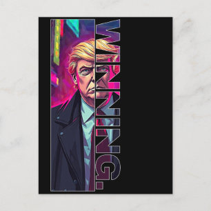 President Trump - WINNING Vykort
