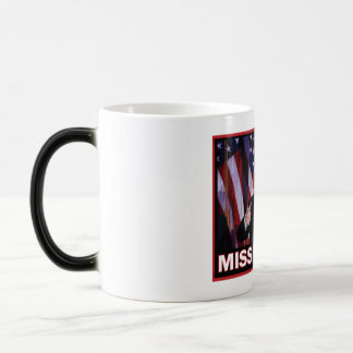 President TrumpMiss Me yt Magisk Mugg