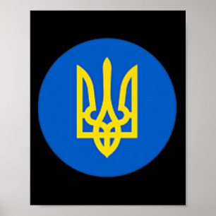 President Ukraina Zelensky Trident T-shirt Ukrains Poster