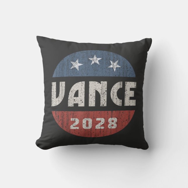 President Vance 2028 J.D. Vance 28 Rösta Vance 202 Kudde (Framsida)