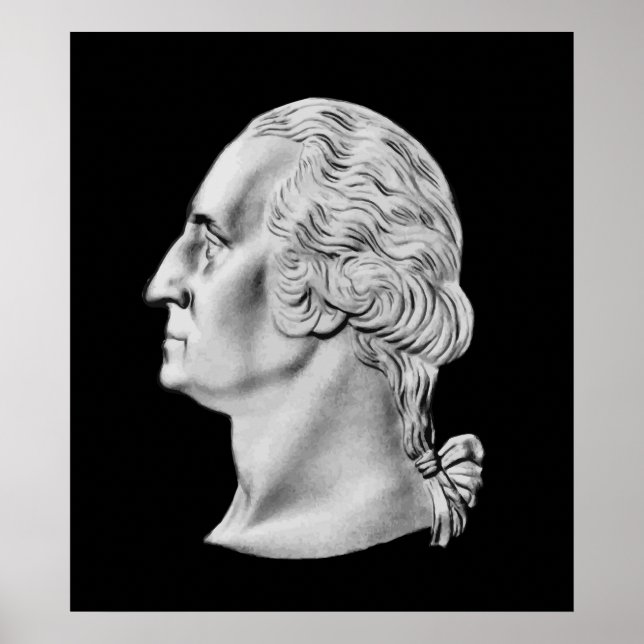 President Washington Bust Poster (Framsidan)