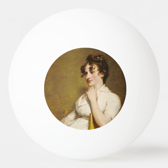 President Washingtons familj Nelly Custis Pingisboll (Framsidan)