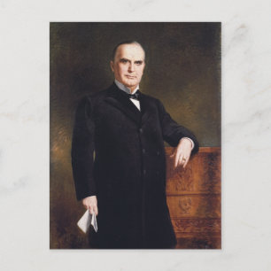 President William McKinley från augusti Benziger 1 Vykort