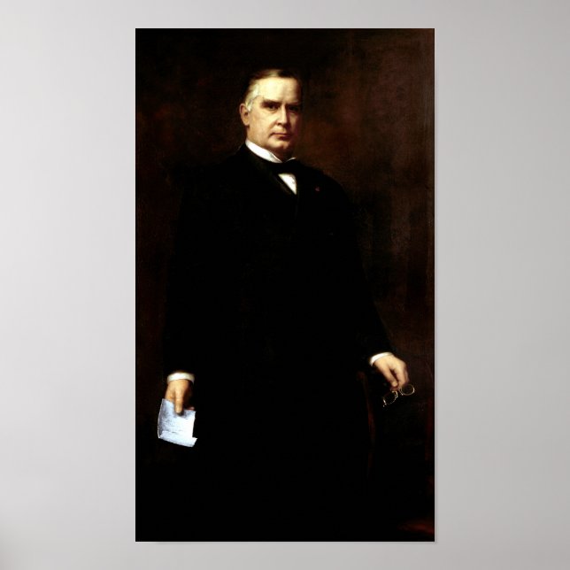 President William McKinley Painting Poster (Framsidan)