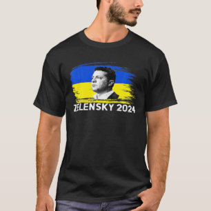 President Zelensky 2024, Ukraina T Shirt