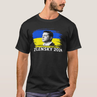 President Zelensky 2024, Ukraina T Shirt