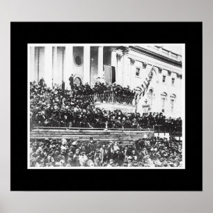 PresidentAbraham Lincoln 2nd öppningsanförande Poster