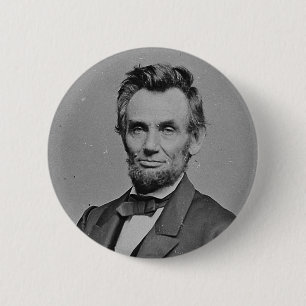 PresidentAbraham Lincoln porträtt av Mathew Brady Knapp