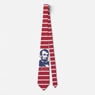 PresidentAbraham Lincoln stars och stripes USA Slips