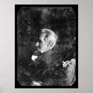 PresidentAndrew Jackson Daguerreotype 1844 Poster