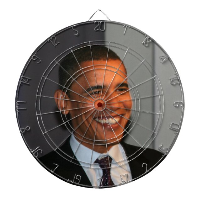 PresidentBarack Obama Bullseye Darttavla (Framsidan)