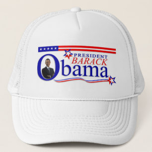 PresidentBarack Obama hatt Keps