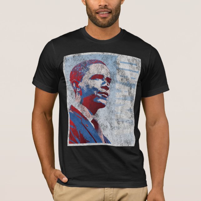 PresidentBarack Obama vintage T-shirt (Framsida)