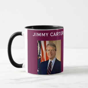 PresidentCarter porträtt & faktummugg Mugg