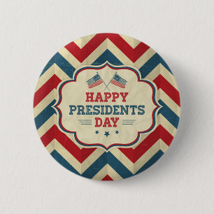 Presidentdag i schevron knapp