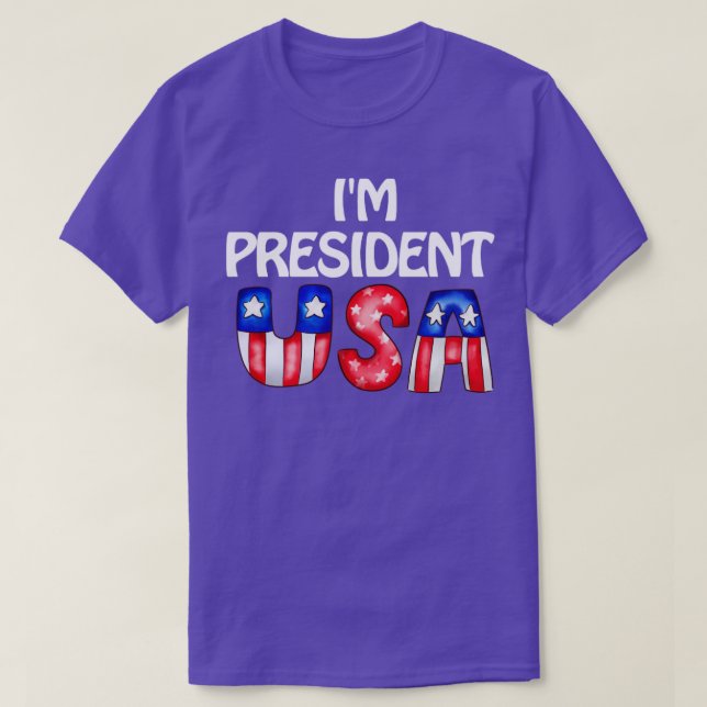 Presidentdag T Shirt (Design framsida)