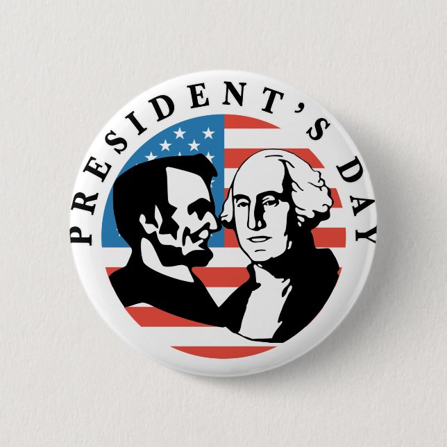 Presidentdagen Knapp (Framsida)