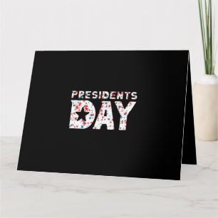 Presidentdagen Viktig Kort