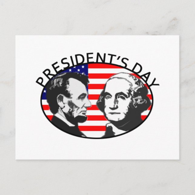 PRESIDENTDAGEN VYKORT (Framsida)