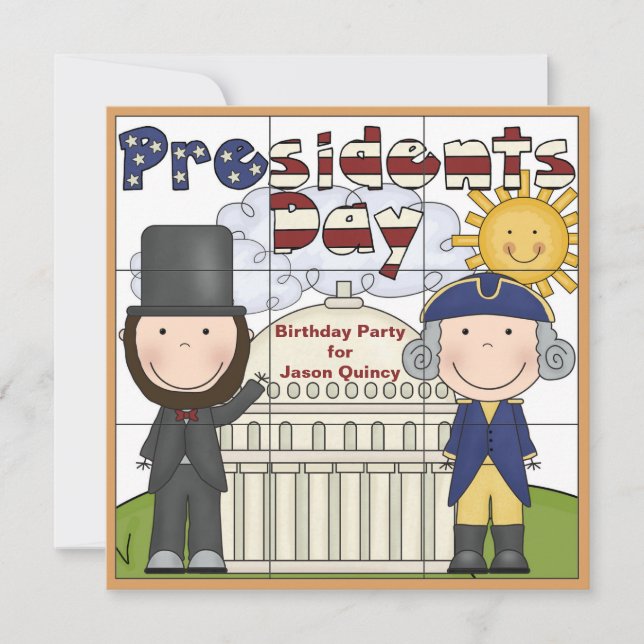 Presidentdaginbjudan Inbjudningar (Framsida)