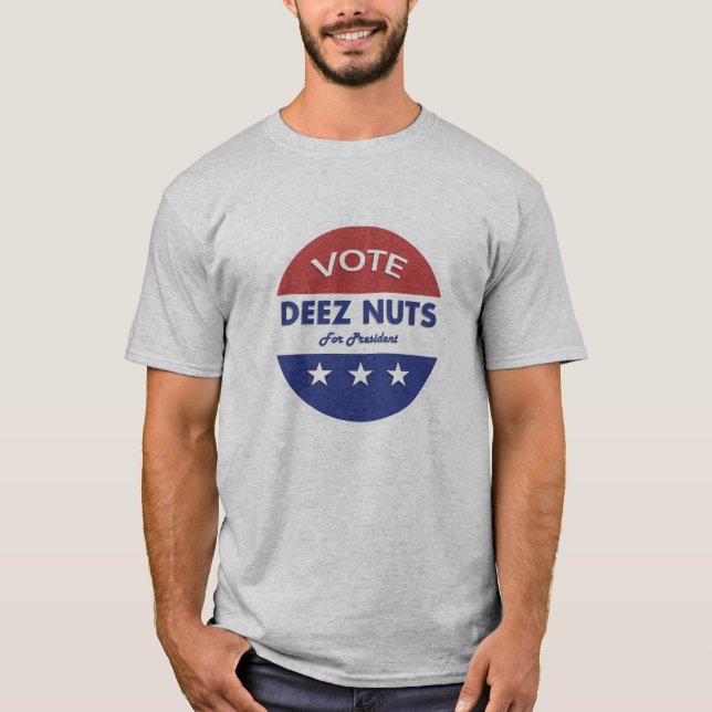 PresidentDeez nöt 2016! T-shirt (Framsida)